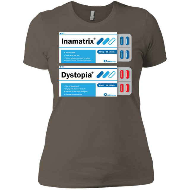 T-Shirts Warm Grey / X-Small Red or Blue Women's Premium T-Shirt