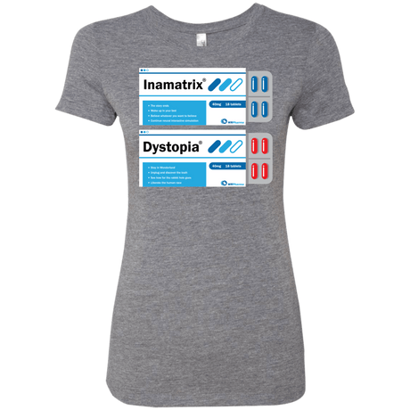 Red or Blue Women's Triblend T-Shirt