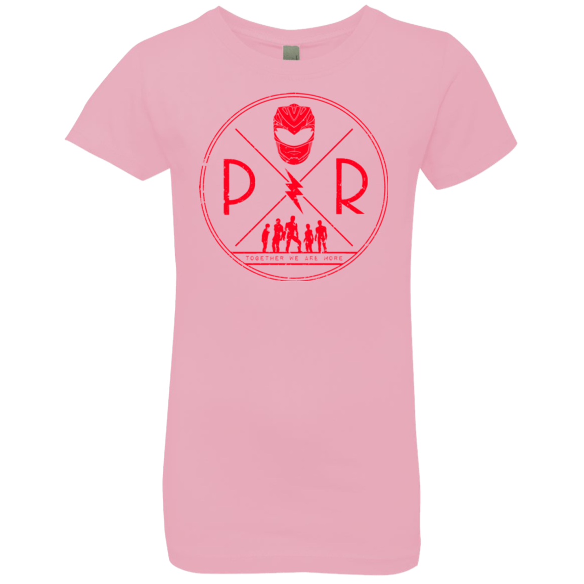 T-Shirts Light Pink / YXS Red Power Girls Premium T-Shirt
