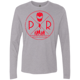 T-Shirts Heather Grey / Small Red Power Men's Premium Long Sleeve