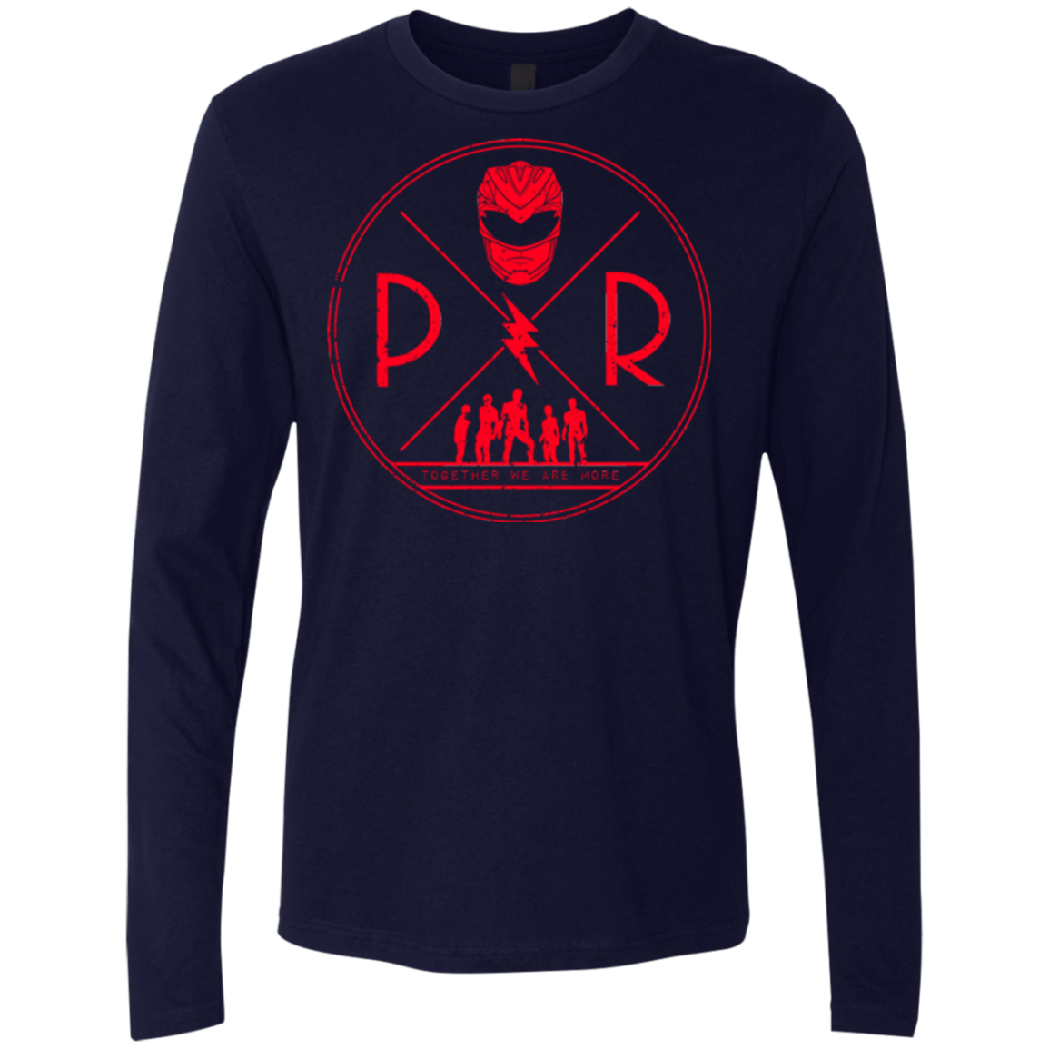 T-Shirts Midnight Navy / Small Red Power Men's Premium Long Sleeve