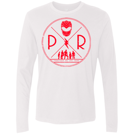 T-Shirts White / Small Red Power Men's Premium Long Sleeve