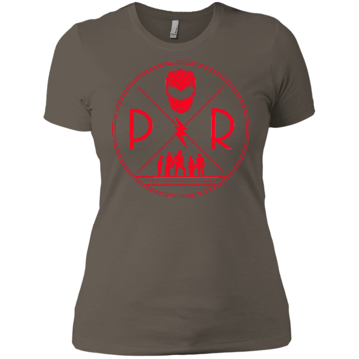 T-Shirts Warm Grey / X-Small Red Power Women's Premium T-Shirt