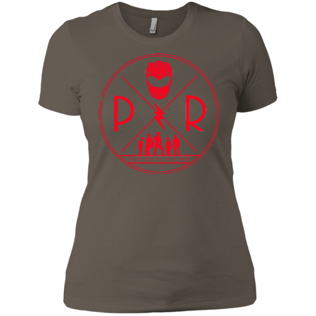T-Shirts Warm Grey / X-Small Red Power Women's Premium T-Shirt