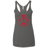 T-Shirts Premium Heather / X-Small Red Power Women's Triblend Racerback Tank