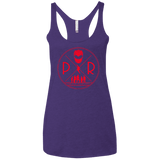 T-Shirts Purple / X-Small Red Power Women's Triblend Racerback Tank