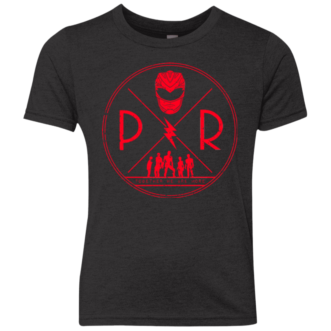 T-Shirts Vintage Black / YXS Red Power Youth Triblend T-Shirt