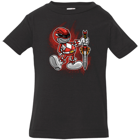 T-Shirts Black / 6 Months Red Ranger Artwork Infant Premium T-Shirt