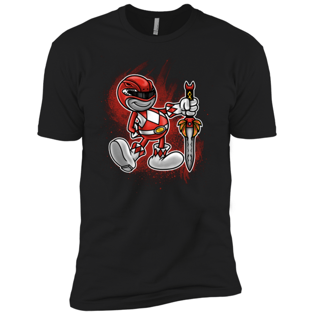 T-Shirts Black / X-Small Red Ranger Artwork Men's Premium T-Shirt