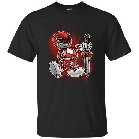 T-Shirts Black / Small Red Ranger Artwork T-Shirt