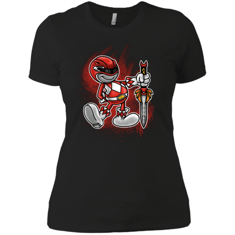 T-Shirts Black / X-Small Red Ranger Artwork Women's Premium T-Shirt
