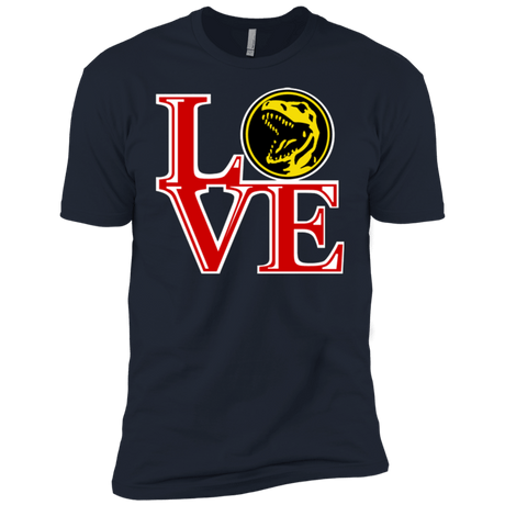 T-Shirts Midnight Navy / YXS Red Ranger LOVE Boys Premium T-Shirt