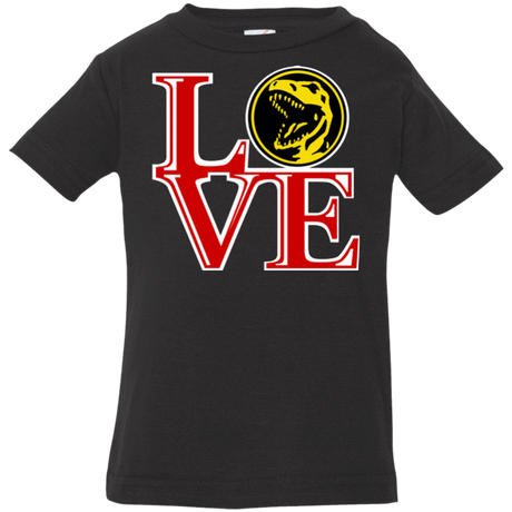 T-Shirts Black / 6 Months Red Ranger LOVE Infant Premium T-Shirt