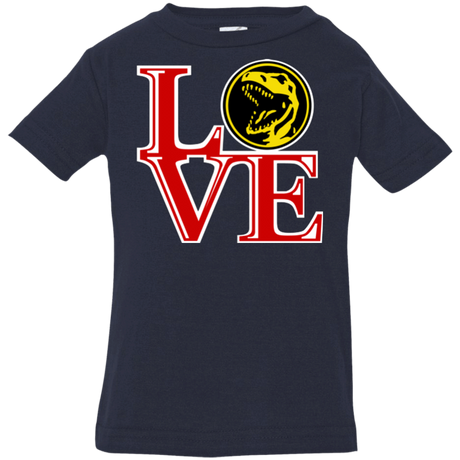T-Shirts Navy / 6 Months Red Ranger LOVE Infant Premium T-Shirt