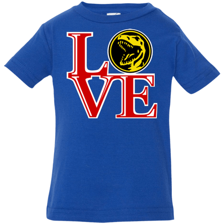 T-Shirts Royal / 6 Months Red Ranger LOVE Infant Premium T-Shirt