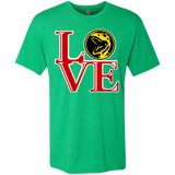 T-Shirts Envy / Small Red Ranger LOVE Men's Triblend T-Shirt