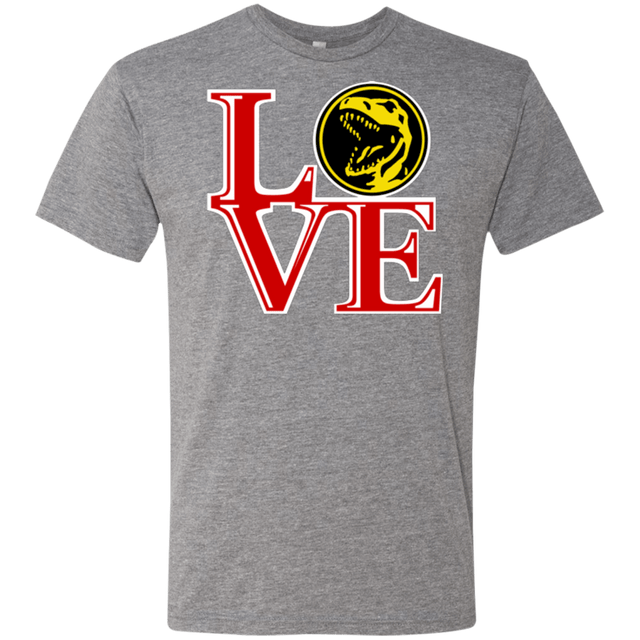 T-Shirts Premium Heather / Small Red Ranger LOVE Men's Triblend T-Shirt
