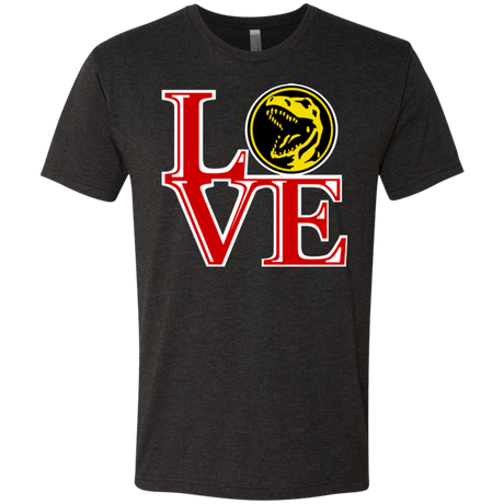 T-Shirts Vintage Black / Small Red Ranger LOVE Men's Triblend T-Shirt