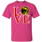 T-Shirts Heliconia / Small Red Ranger LOVE T-Shirt