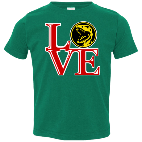 T-Shirts Kelly / 2T Red Ranger LOVE Toddler Premium T-Shirt