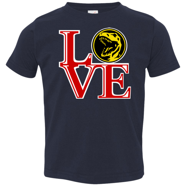 T-Shirts Navy / 2T Red Ranger LOVE Toddler Premium T-Shirt