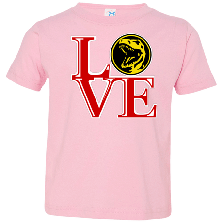 T-Shirts Pink / 2T Red Ranger LOVE Toddler Premium T-Shirt