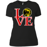 T-Shirts Black / X-Small Red Ranger LOVE Women's Premium T-Shirt