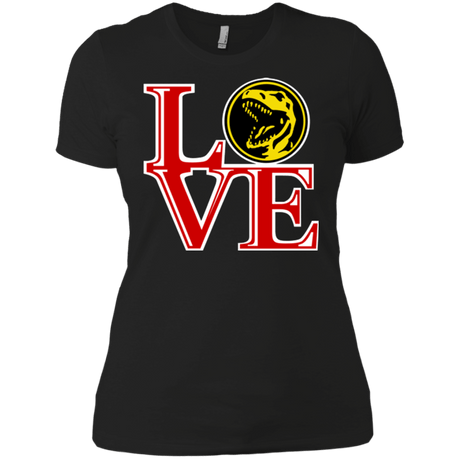 T-Shirts Black / X-Small Red Ranger LOVE Women's Premium T-Shirt