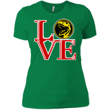 T-Shirts Kelly Green / X-Small Red Ranger LOVE Women's Premium T-Shirt