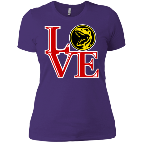 T-Shirts Purple / X-Small Red Ranger LOVE Women's Premium T-Shirt