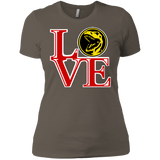 T-Shirts Warm Grey / X-Small Red Ranger LOVE Women's Premium T-Shirt