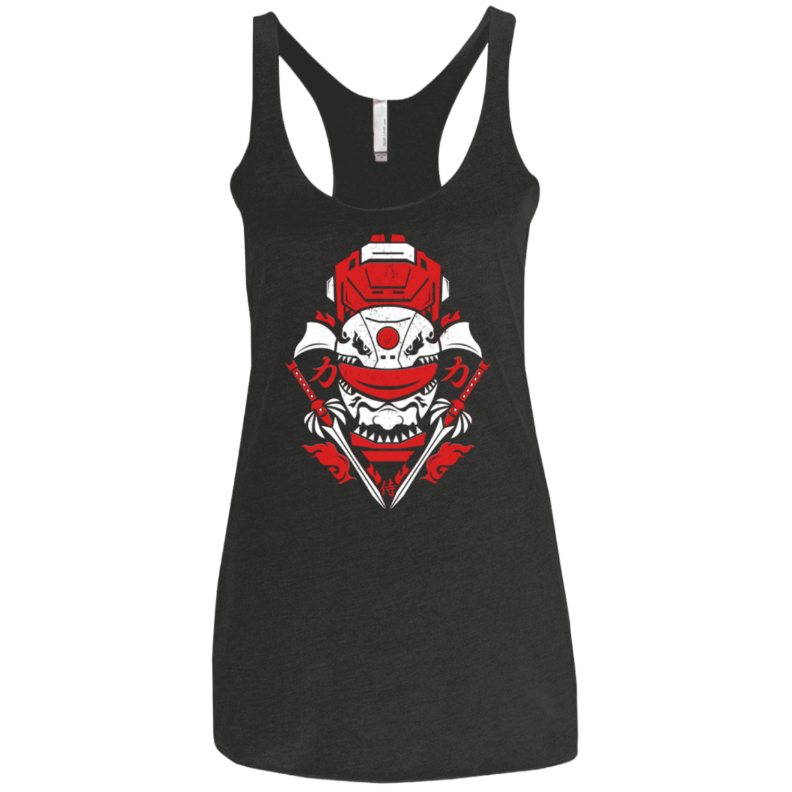 T-Shirts Vintage Black / X-Small Red Ranger Women's Triblend Racerback Tank