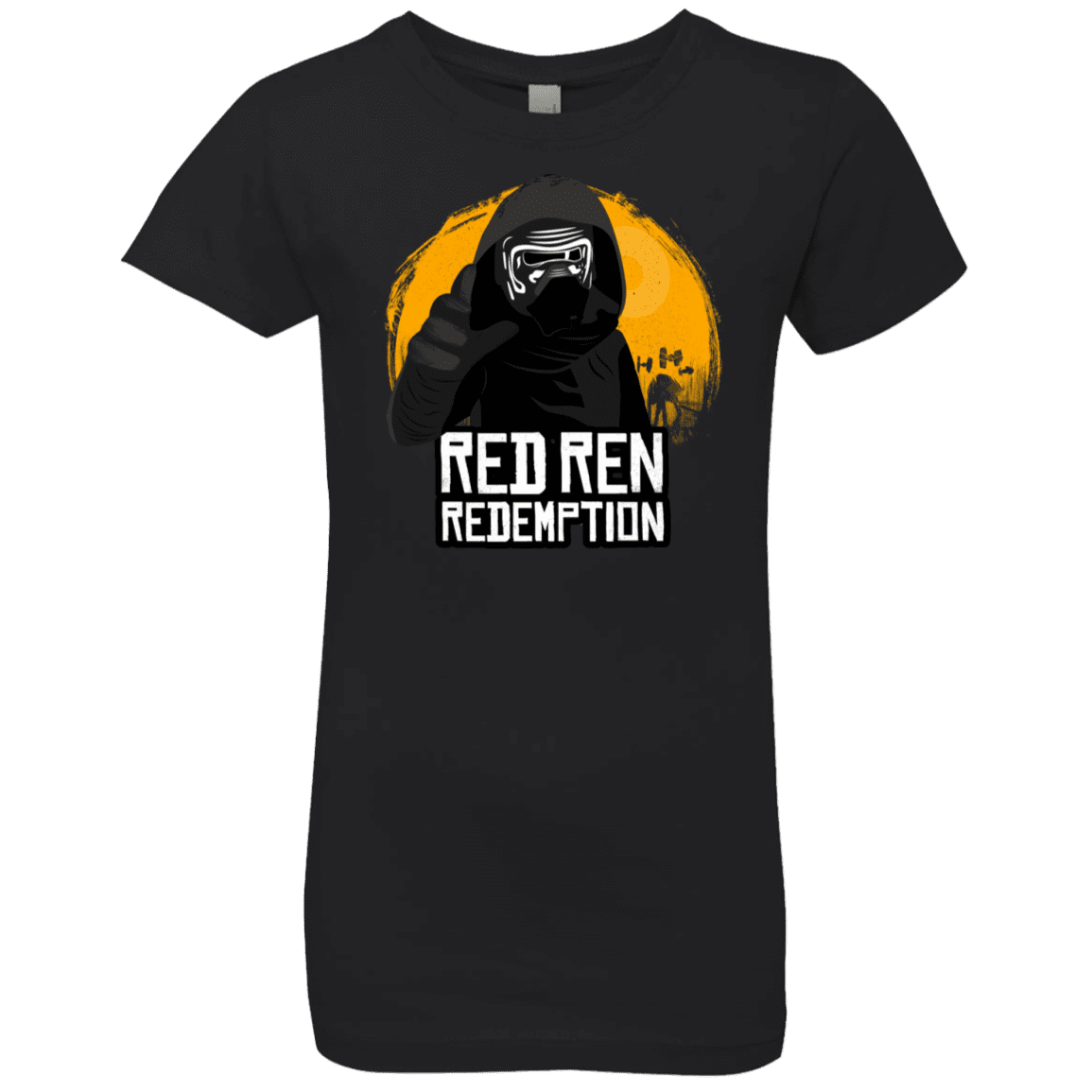 T-Shirts Black / YXS Red Ren Girls Premium T-Shirt