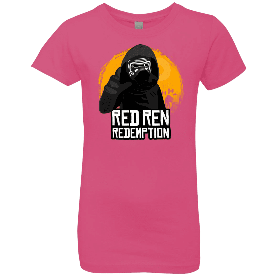 T-Shirts Hot Pink / YXS Red Ren Girls Premium T-Shirt