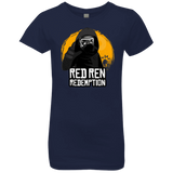 T-Shirts Midnight Navy / YXS Red Ren Girls Premium T-Shirt