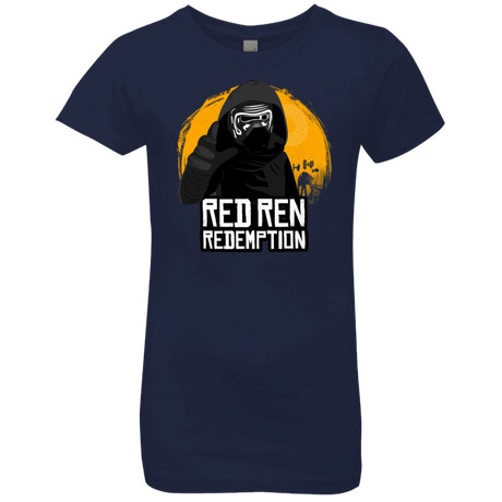 T-Shirts Midnight Navy / YXS Red Ren Girls Premium T-Shirt