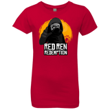 T-Shirts Red / YXS Red Ren Girls Premium T-Shirt