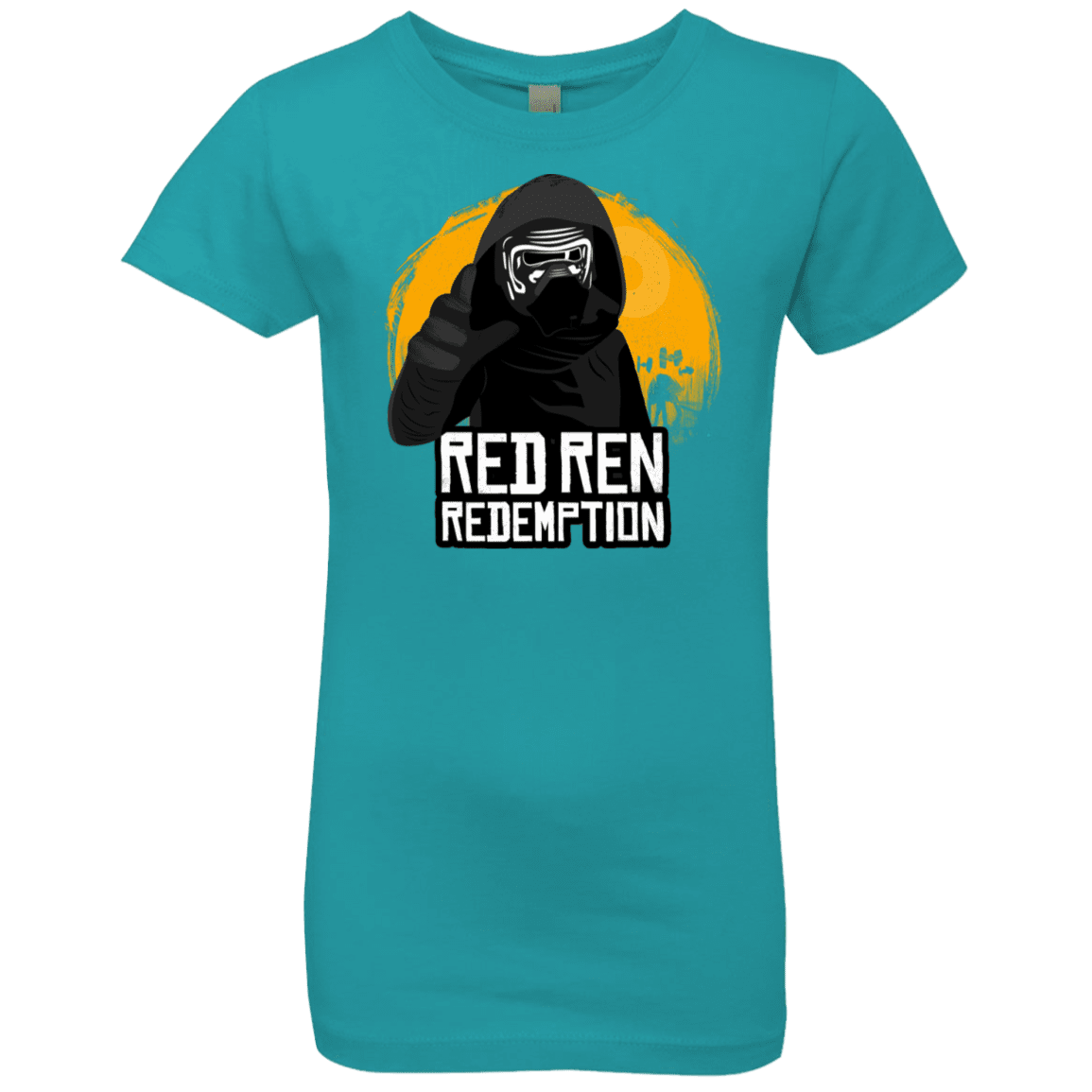 T-Shirts Tahiti Blue / YXS Red Ren Girls Premium T-Shirt