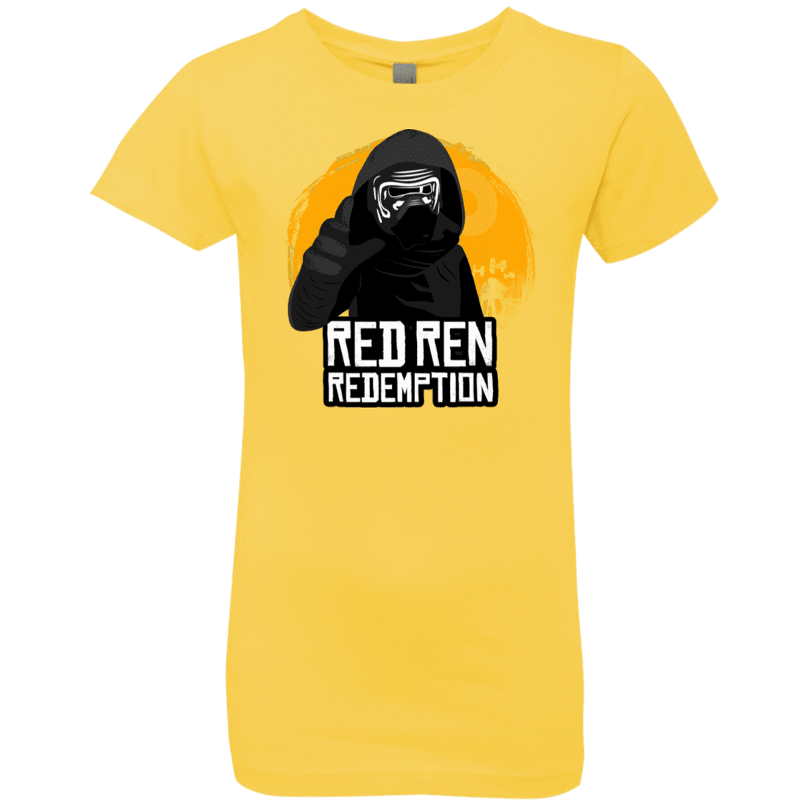 T-Shirts Vibrant Yellow / YXS Red Ren Girls Premium T-Shirt