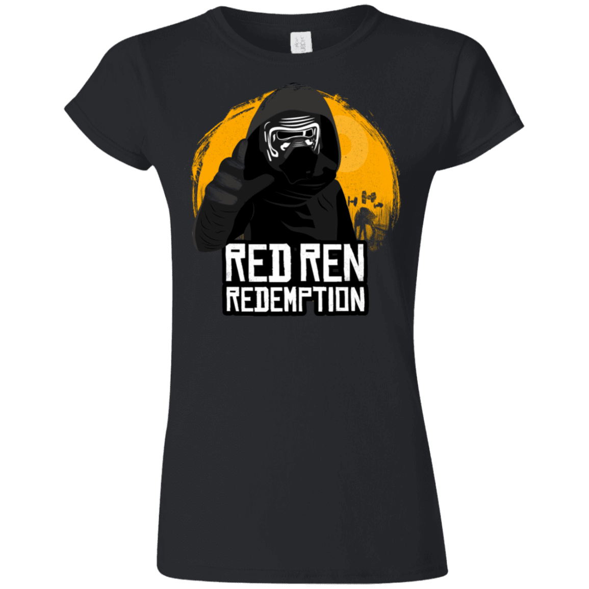 T-Shirts Black / S Red Ren Junior Slimmer-Fit T-Shirt