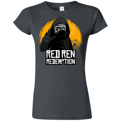 T-Shirts Charcoal / S Red Ren Junior Slimmer-Fit T-Shirt