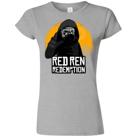 T-Shirts Sport Grey / S Red Ren Junior Slimmer-Fit T-Shirt