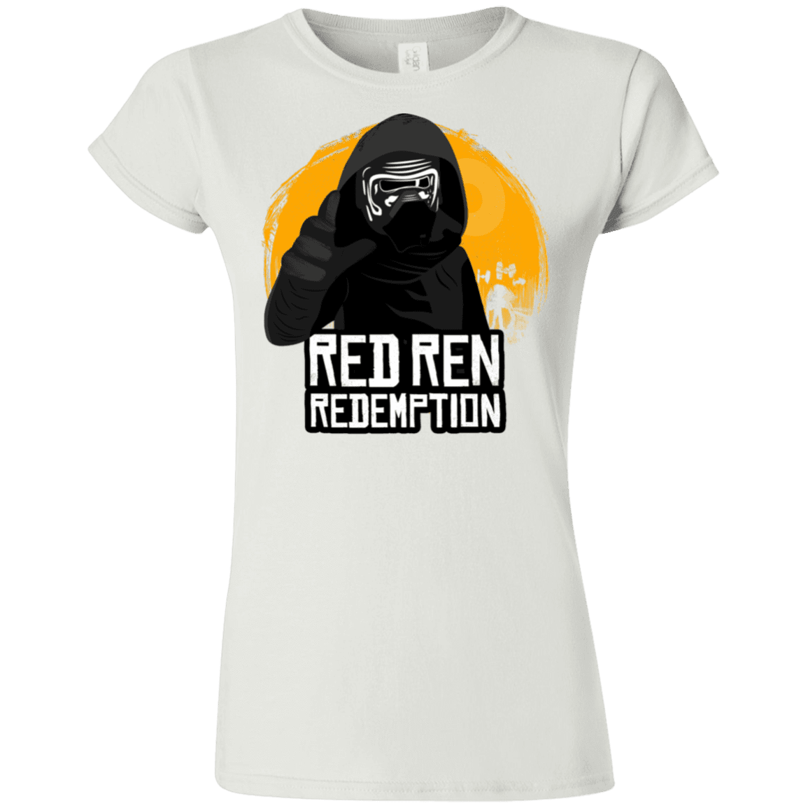 T-Shirts White / S Red Ren Junior Slimmer-Fit T-Shirt