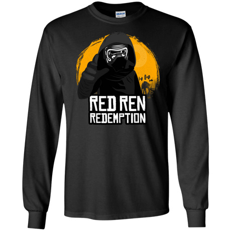 T-Shirts Black / S Red Ren Men's Long Sleeve T-Shirt