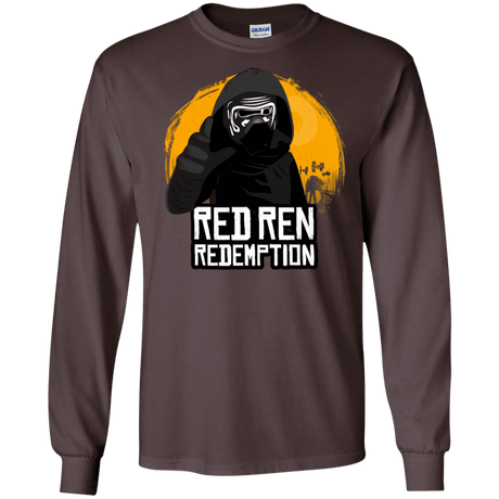 T-Shirts Dark Chocolate / S Red Ren Men's Long Sleeve T-Shirt