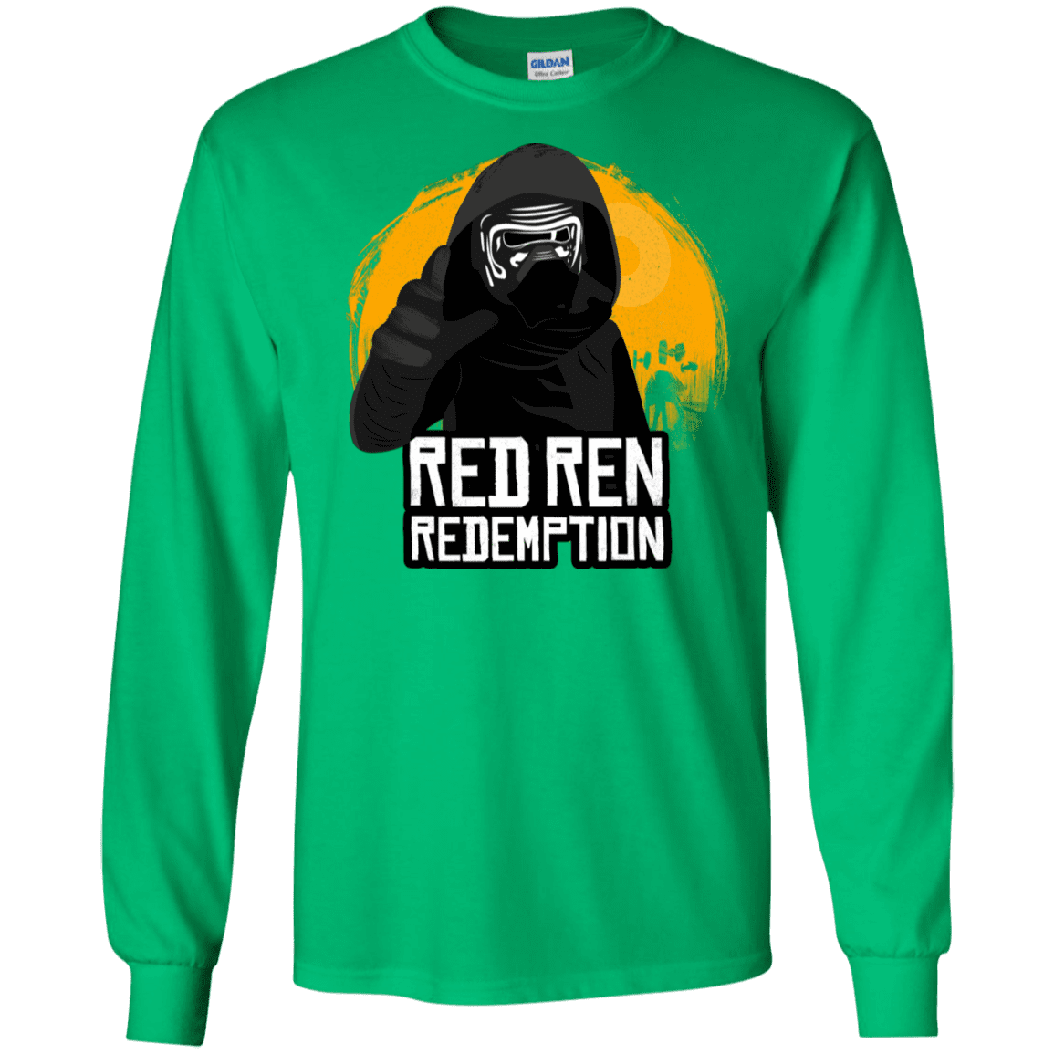 T-Shirts Irish Green / S Red Ren Men's Long Sleeve T-Shirt