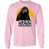 T-Shirts Light Pink / S Red Ren Men's Long Sleeve T-Shirt