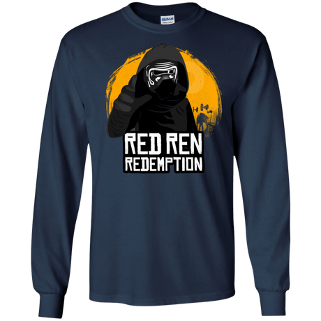 T-Shirts Navy / S Red Ren Men's Long Sleeve T-Shirt