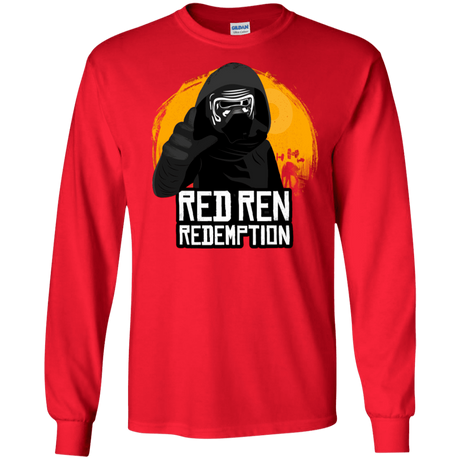 T-Shirts Red / S Red Ren Men's Long Sleeve T-Shirt