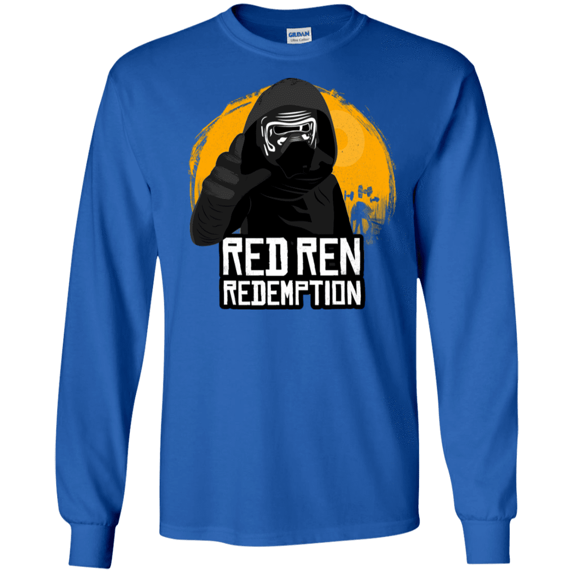 T-Shirts Royal / S Red Ren Men's Long Sleeve T-Shirt